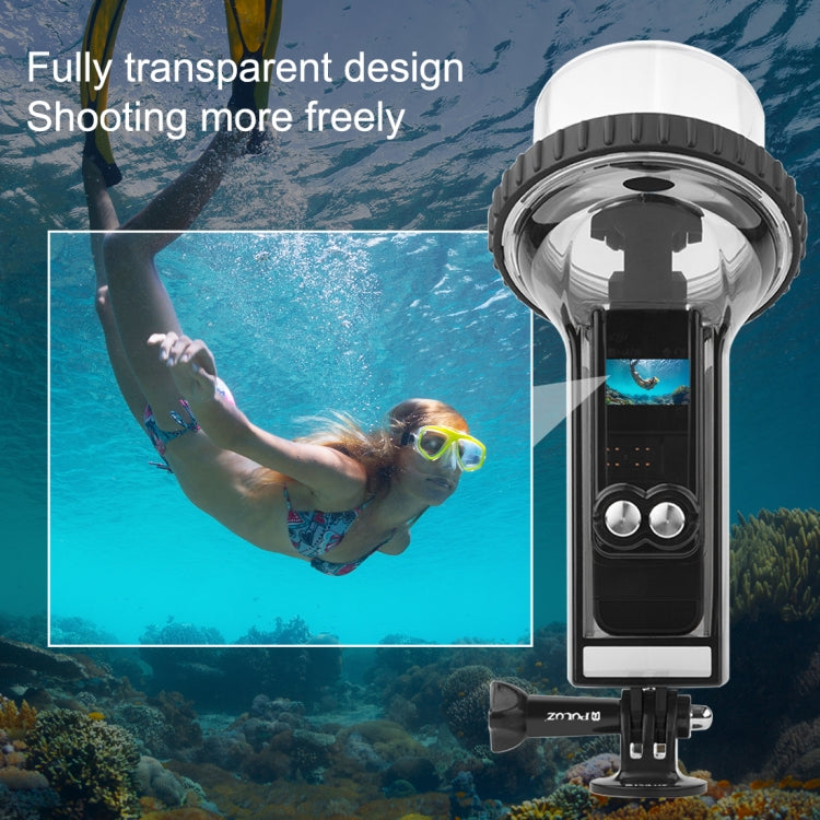PULUZ 60m Underwater Waterproof Housing Diving Case Cover for DJI Osmo Pocket 2, PULUZ